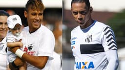 Neymar foi símbolo da conquista de 2011. Ricardo Oliveira é o atual capitão
