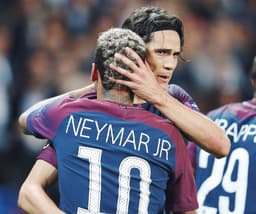 Neymar e Cavani - PSG