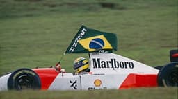 Ayrton Senna ainda dava alegrias ao povo brasileiro nas manhãs de domingo