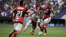 Flamengo x Fluminense: as imagens do clássico no Maracanã