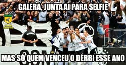 Os melhores memes da vitória do Corinthians diante do Palmeiras