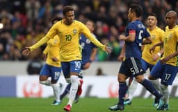 Neymar - Brasil x Japão