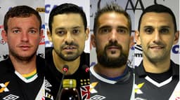 Marcelo Mattos, Eder Luis,  Escudero e Rafael Marques