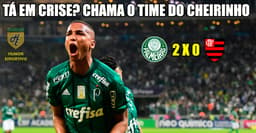 Os memes de Palmeiras 2 x 0 Flamengo