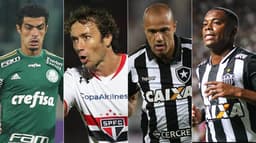 Egídio, Lugano, Roger e Robinho são alguns dos jogadores que, até o momento, têm contrato previsto até o fim de 2017. Confira como está a situação de cada atleta do seu time de coração.&nbsp;