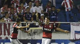 Flamengo bateu o Junior e está na final da Copa Sul-Americana. Veja uma galeria de imagens da vitória heróica