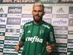 Lucas Lima apresentado no Palmeiras