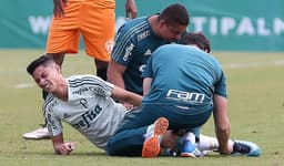 Diogo Barbosa se machucou em jogo-treino nesta sexta