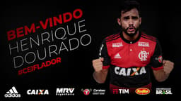 Henrique Dourado no Flamengo