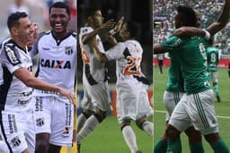 Ceará é o time que mais marcou gols entre os times da Série A, Vasco e Palmeiras aparecem no top-5. Confira a lista na galeria a seguir