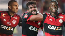 O Flamengo divulgou a lista completa dos 30 jogadores inscritos na Libertadores. Antes dúvida, Guerrero é confirmado e disputará a principal competição do continente. Veja os inscritos na galeria