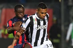 Alex Sandro (Juventus) - O lateral brasileiro foi o destaque da Juventus no empate em 1 a 1 com o Crotone, marcando o único gol da Velha Senhora no jogo.