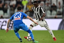 Asamoah - Juventus x Napoli