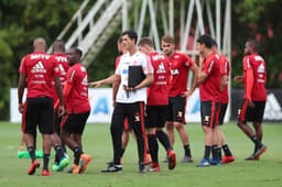 Maurício Barbieri - Treino do Flamengo