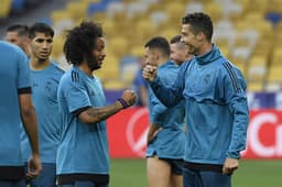 Marcelo e Cristiano Ronaldo - Real Madrid