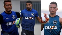 Jean, Aguirre e Luiz Fernando estão entre os dez reforços do Botafogo em 2018. Veja imagens de todos a seguir