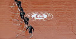 Chuva em Roland Garros