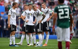 Atual campeã, Alemanha perdeu para o México na estreia no Mundial da Rússia&nbsp;