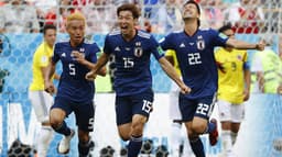 Colômbia 1 x 2 Japão: veja imagens da partida