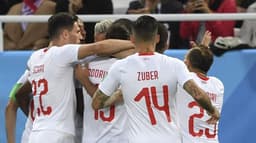Suíça derrotou a Sérvia na primeira virada da Copa do Mundo&nbsp;
