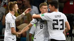 Alemanha venceu a Suécia com gol de Kroos no último lance