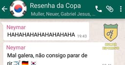 WhatsApp da Zoeira #1 - Copa do Mundo