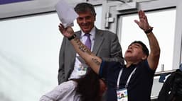 França x Argentina - Maradona