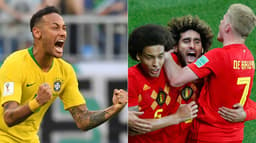 Brasil e Bélgica se enfrentam nesta sexta-feira, às 15h (horário de Brasília), em Kazan, pelas quartas de final da Copa do Mundo