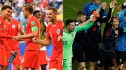 Inglaterra e Croácia se enfrentam em Moscou nesta quarta