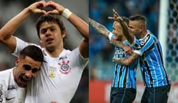 Corinthians e Grêmio - Seleção da Rodada
