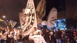 Protesto torcida Corinthians