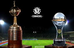 troféus Libertadores e Sul-Americana