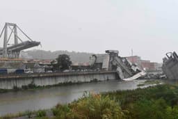 ponte que desabou na Itália