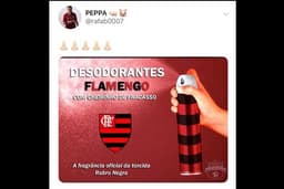 Jogadora do Flamengo post polêmico