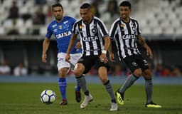 Botafogo 1 x 1 Cruzeiro: as imagens da partida