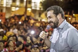 Guilherme Boulos, candidato à Presidência pelo PSOL
