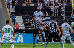 O Botafogo reencontrou o caminho da vitória neste domingo após bater o América MG por 1 a 0 no Nilton Santos, gol de Rodrigo Lindoso. Confira na galeria a seguir as notas do confronto