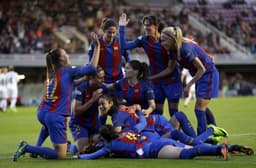 Equipe feminina do Barcelona