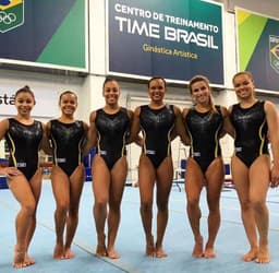 Seleção brasileira feminina de ginástica no Mundial 2018