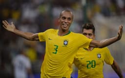 Miranda fez o gol da vitória da Seleção Brasileira&nbsp;