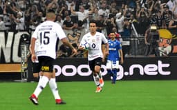 Último encontro: Corinthians 1 x 1 Cruzeiro - final da Copa do Brasil