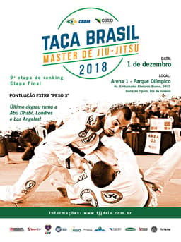 Taça Brasil Master é mais um evento da FJJD-Rio exclusivo para a categoria (Foto: Divulgação)