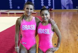 Jade Barbosa e Flávia Saraiva
