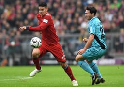 Bayern x Freiburg - James Rodriguez