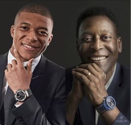 Pelé e Mbappé