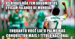 Os melhores memes da conquista do Brasileirão pelo Palmeiras