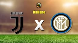 Apresentação Juventus x Inter pelo Campeonato Italiano