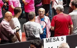 Eduardo Bandeira de Mello apoiou Ricardo Lomba, seu vice de futebol