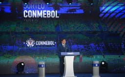Sorteio Libertadores: Presidente Conmebol
