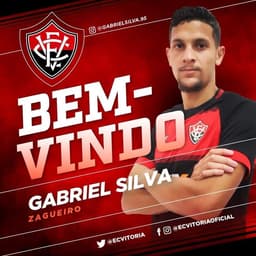 Gabriel Silva é o primeiro reforço do Vitória